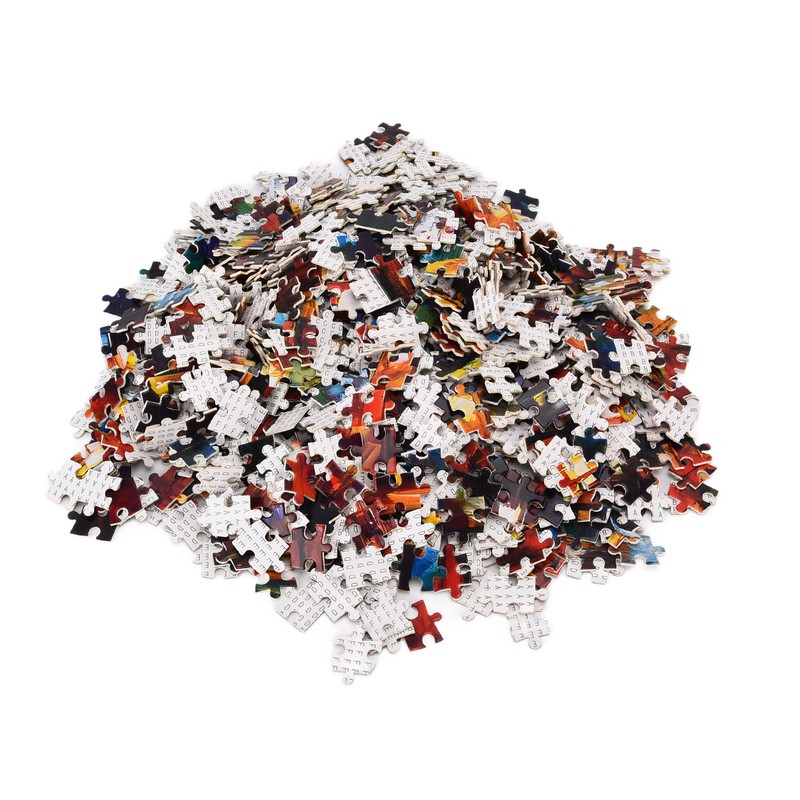 1000 Pcs Puzzle Creative Entertainment Strong Puzzle Walking in The