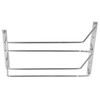 Stainless Steel Double Row Wine Glass Stemware Rack Hanging Stemware