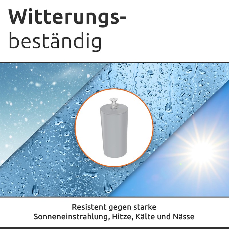 ECENCE Stop Stop for Roller Shutters, Set of 20, 40