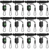 VIVOSUN 1/2/6 Pair 1/8" Lockable Grow Light Rope Hanger 150lbs