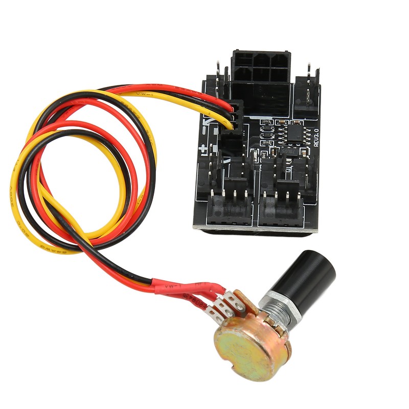 PWM Fan Hub DC 12V 8 Channel Flexibility Fan Power
