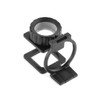 BaoFufc Metal Foldable Magnifier 20X Linen Tester Loupe Cloth Thread
