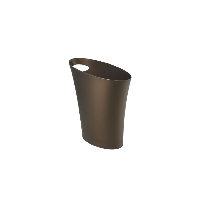 umbra Slim Trash Can Oval Lid Free Pail Trash Can