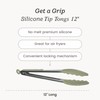 Starpack 'Get a Grip' Silicone Kitchen Tongs for Cooking 12