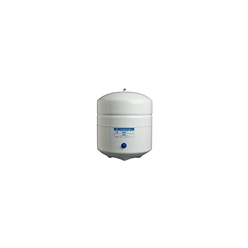 PAE (RO-132) 4 Gallon Metal Storage Tank 1/4" NPT; White