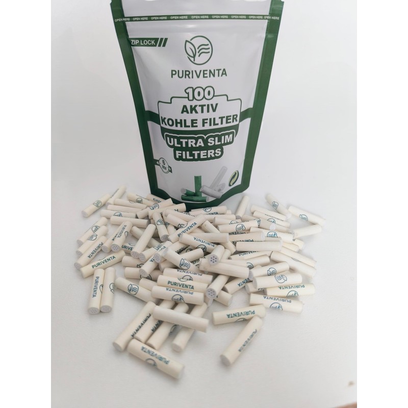 PURIVENTA Active Filters - Activated Carbon Filter 6 mm Diameter