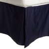 Superior 200-Thread Count Solid Cotton-Blend Bed Skirt, Queen, Royal Blue