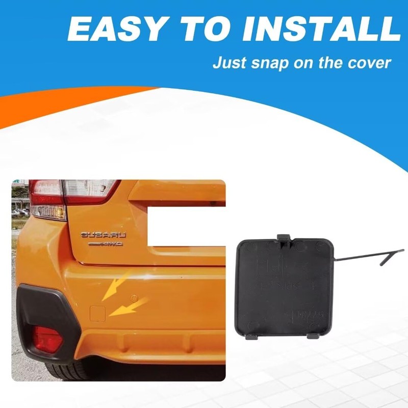 CZShiYue Car Rear Bumper Tow Hook Cover Cap Towing Eye