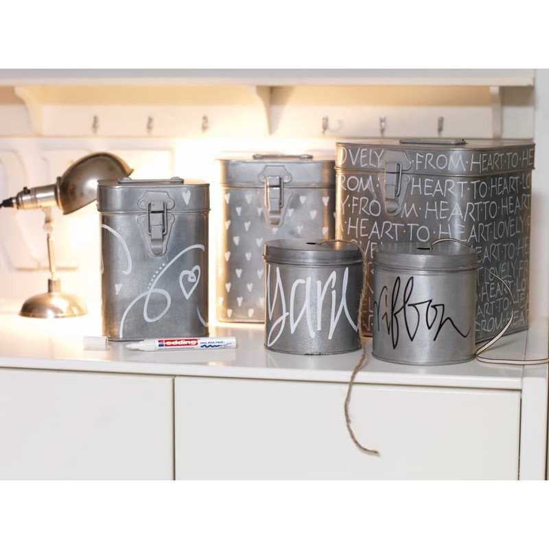 EDDING 750 PAINT MARKER - ORANGE - Bullet Tip (Pack