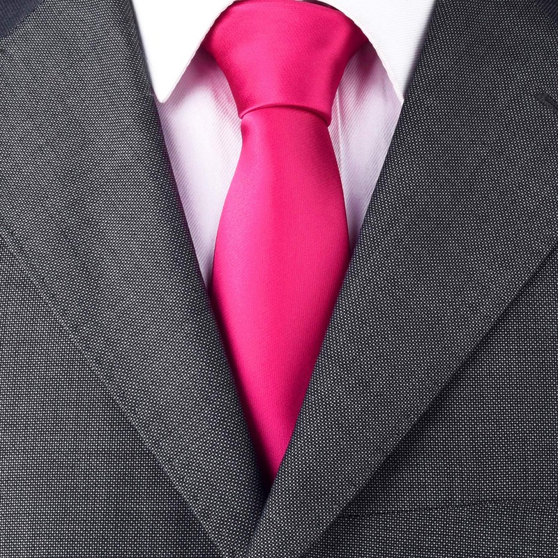 DonDon Men's Classic Tie 7 cm for Office or Festive