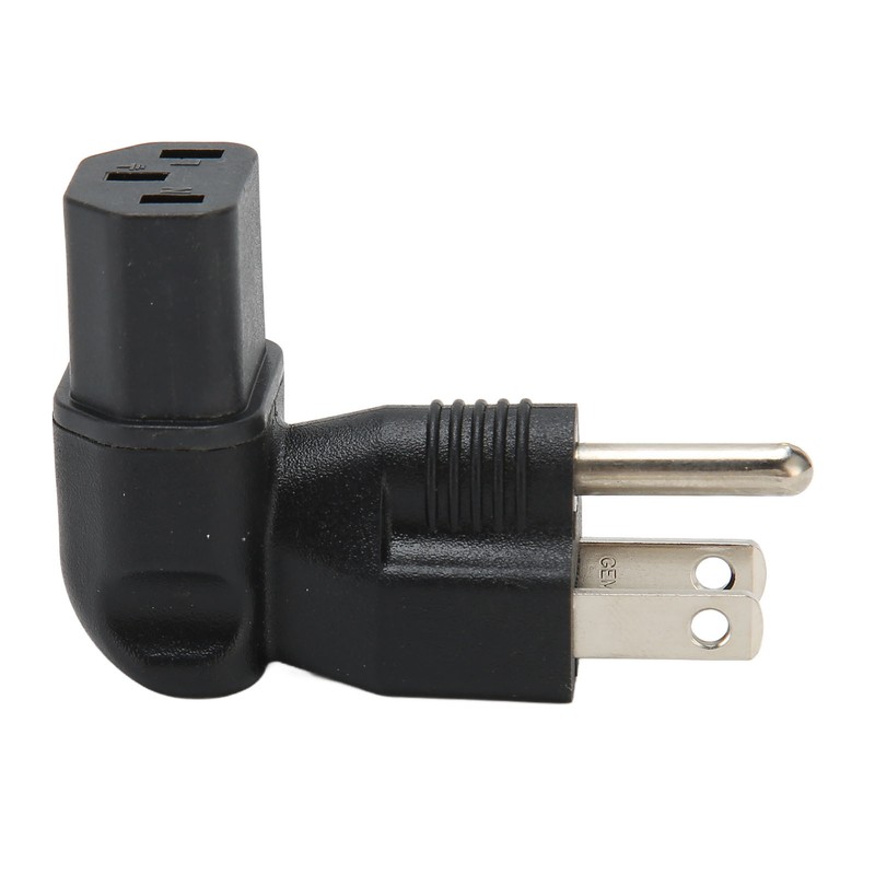 4pcs for NEMA 5‑15P to IEC320 C13 Converter 90 Degree