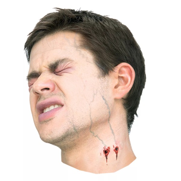 VAMPIRE BITES LATEX PROSTHETIC APPLIANCE COSTUME MAKEUP PM778254
