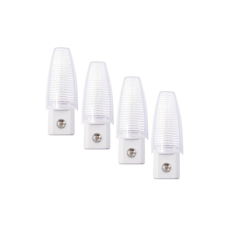 Dlh western Bulbless Night Lights Plug Into Wall, 5000K Daylight