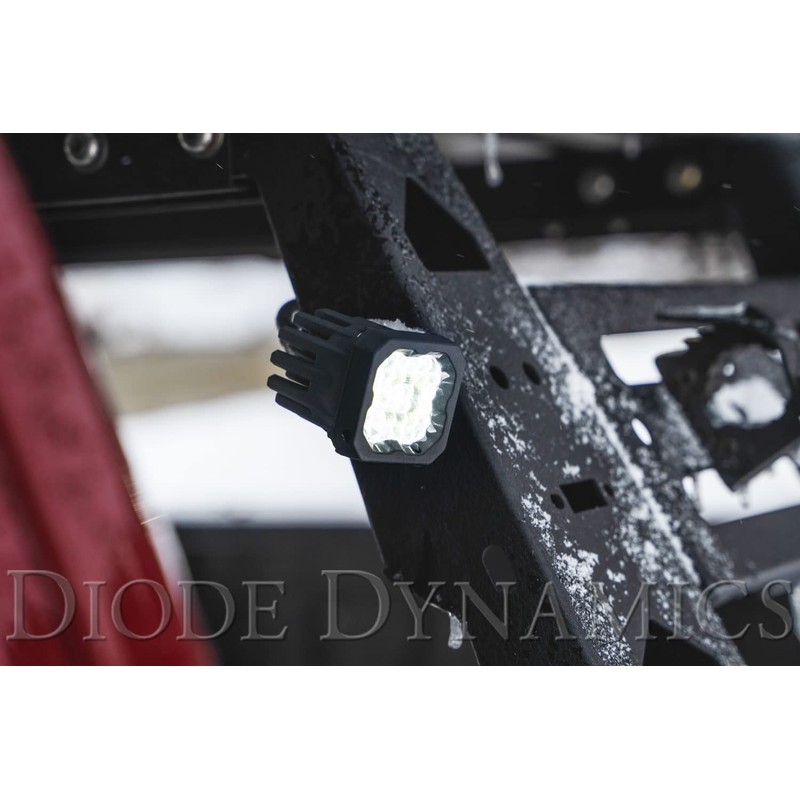 Diode Dynamics SSC1 White Sport Standard LED Pod (pair), Spot