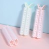 Root Volume Hair Roller Clips for Bangs and Partings Setting Brown 5ea