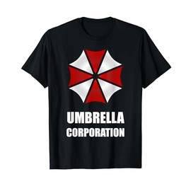 Funny Gamer Umbrella Corporation Evil Zombie Apocalypse T-Shirt