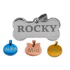 Placa de Identificación para Perros, Acero Inoxidable, (, )