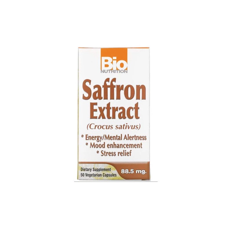 Saffron Extract 50 VEG CAPS by Bio Nutrition Inc