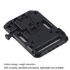 Full Metal V Mount Battery Board Base CNC Anodized Processing