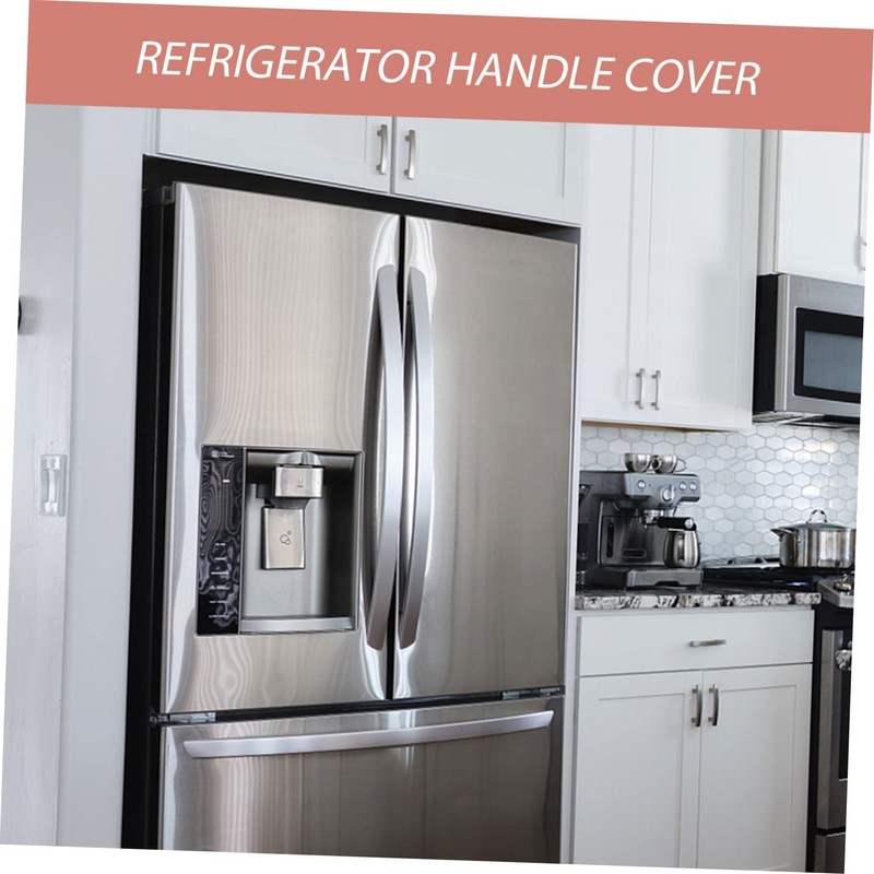 jojofuny Door Handle Cover Oven Handle Cover for Fridge Stove