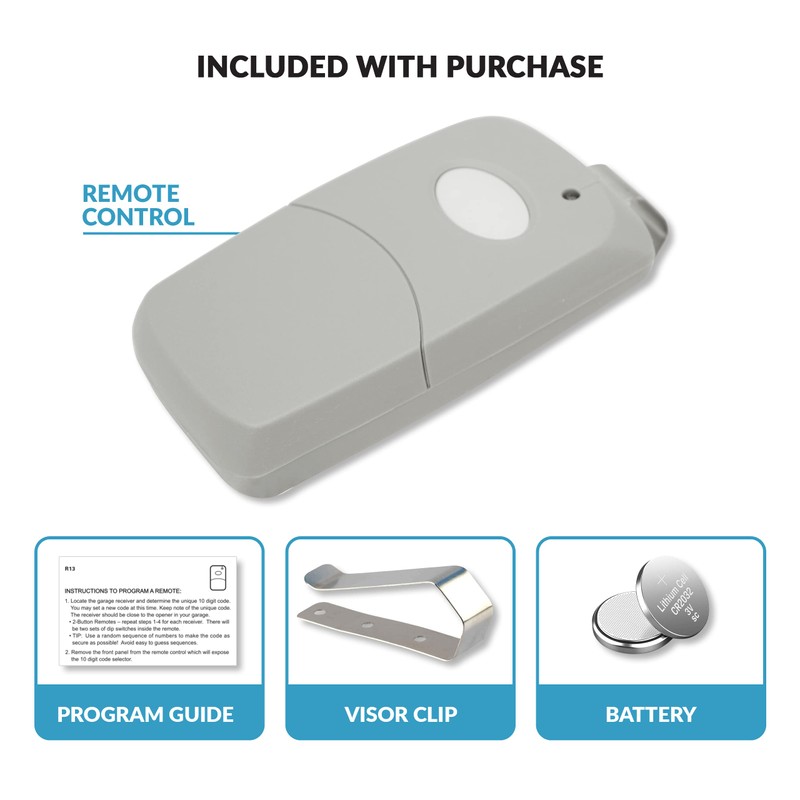 Garage2Go Garage Door Remote Replacement for Linear Multi-Code 3089 308911