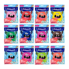 Pelikan Kit Foamy Moldeable colores surtidos con 12 piezas, para moldear y modelar tus ideas y arte