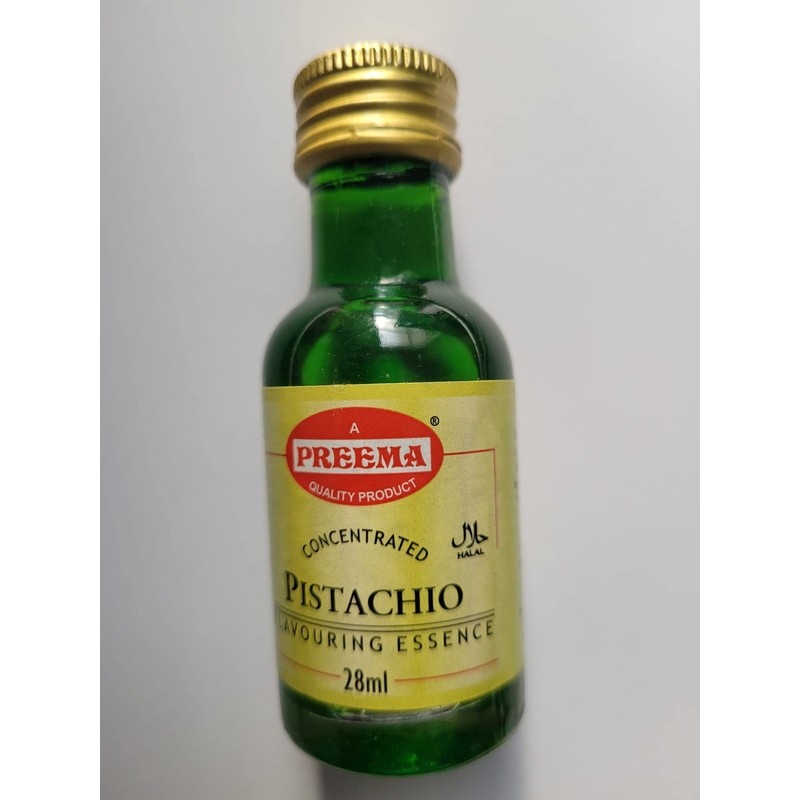 Pistachio Food Flavouring Essence Preema 28ml Bottle