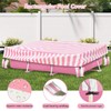 Sobana Rectangular Pool Cover,Waterproof Covers for 7' x 5' x