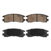 Torchbeam Rear Ceramic Disc Brake Pads Set Compatible with 2000-2010