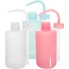 3 piezas Botella de Lavado para Pestañas Flexible y Resistente