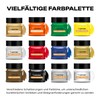 7 Artists Fabric Paint, Leather Paint, 50 ml Blue, Fabric