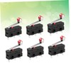 Mobestech 12pcs Micro Lever Roller Switches 250v 5a Spdt 1no