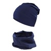 TupTam Boys' Beanie Hat and Scarf Set of 2 -