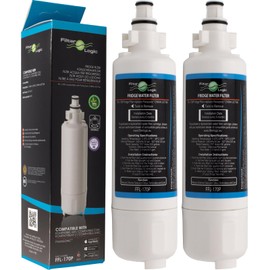 FFL-170P | 2x Water Filter Compatible with Panasonic CNRAH-257760 and CNRBH-125950 Filter Cartridge for Fridge Freezer SBS NR-B53, NR-B54, NR-BS53 Fridge
