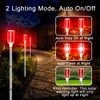 Aolyty Solar Lights Outdoor, Waterproof Driveway Markers Reflective, Warning Flash