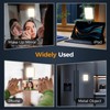 Magnetic Selfie Light for Cell Phone, gliship 128 Led Selfie