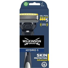 WILKINSON SWORD - Hydro 5 Skin Protection For Men | Advanced | Razor Handle + 1 Blade Refill