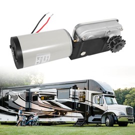 225008 RV Slide Out Motor & Gear Housing fits for BAL Accu-Slide Cable Slide Out System, Rv Slide Out Motor Replace BAL R25075 Slide Out Motor and BAL R25076 R25076-1 Gearbox