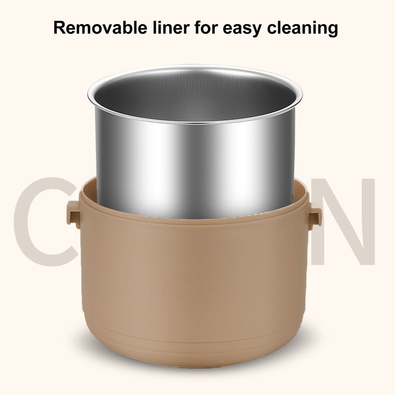 Stainless Steel Lunch Container Round Shape Lightweight Insulation Compact Lunch