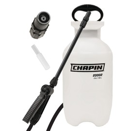 Chapin USA 20005 Pump Sprayer, 2 Gallon, Lawn and Garden, Hand Pressurized, Anti-Clog Filter, Adjustable Spray Nozzle, Spraying Plants, Watering, Weeds, Fertilizer and Pests, Translucent