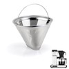 Coffee Filter Compatible with Moccamaster Coffee Machine, Stainless Cone Reusable