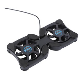 SEWACC Portable Foldable Laptop Cooler with USB Fans Notebook Cooling Mat Compact for Enhanced Laptop Performance for Home Travel Use
