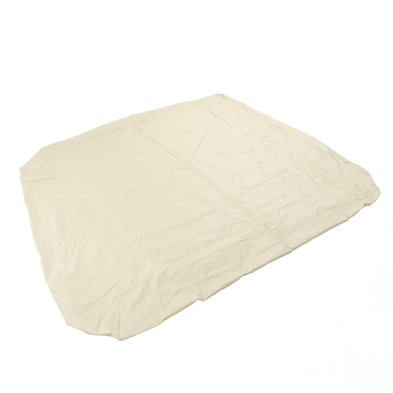 SPA Cover Square Waterproof 190 Silver Coated Polyester Taff Weather