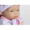 JC Toys Berenguer 11" Asian La Baby Doll,Pink Asian