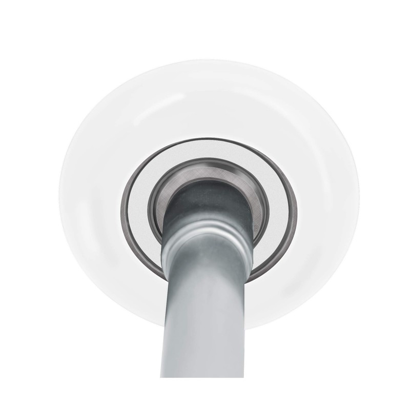XiKe 12 Pack White 2" Nylon Garage Door Roller 7"