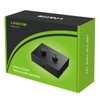 LiNKFOR 4 Port 3.5mm Stereo Audio Switcher Support 1 In