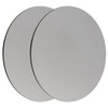 WENHUALI Steel Plate Sheet 1/8" x 8" Diameter Round Weldable