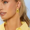 MAQVQLU Chunky Gold Earrings for Women Gold Knot Dangle Earrings