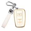 MILD EAST for Toyota 4Runner Key Fob Cover with Keychain,