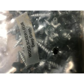 ATLAS Sheet Metal Roofing Screws 2500 colored METAL ROOFING SCREWS #10x 1" metal to wood 1inch green white gray - DEEP GREEN